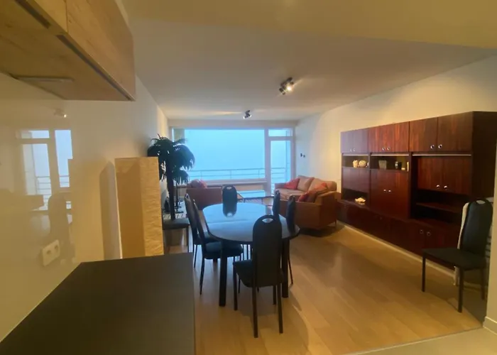 Beautiful 2-bedroom On The 8th Floor With Direct Sea View T44 * 오스텐드
